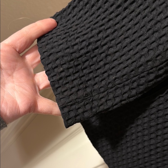 Black Textured Women's lightweight Jacket, size M - Picture 5 of 8